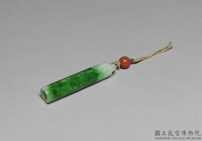 图片[2]-Jadeite feather fastener, Ch’ing dynasty-China Archive